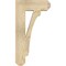 Ekena Millwork Legacy Craftsman Rough Sawn Bracket, Douglas Fir, 4"W x 14"D x 26"H BKT04X14X26LEC04RDF - alternate 3